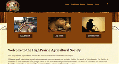 Desktop Screenshot of hp-agsociety.com